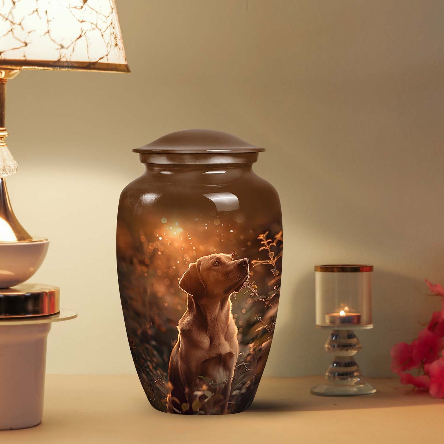 Personalized Dog Cremation Urn for Pet Ashes - Yatskia