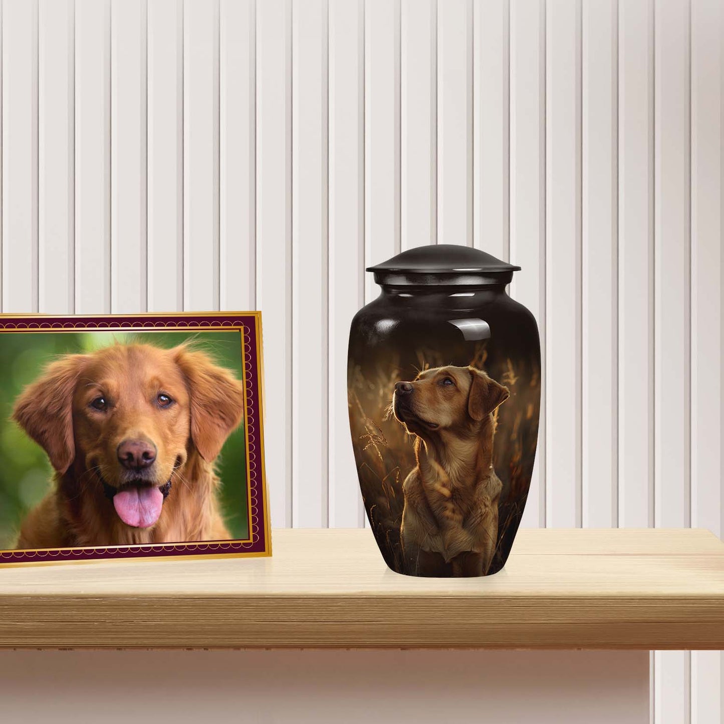 Personalized Dog Cremation Urn for Pet Ashes - Yatskia