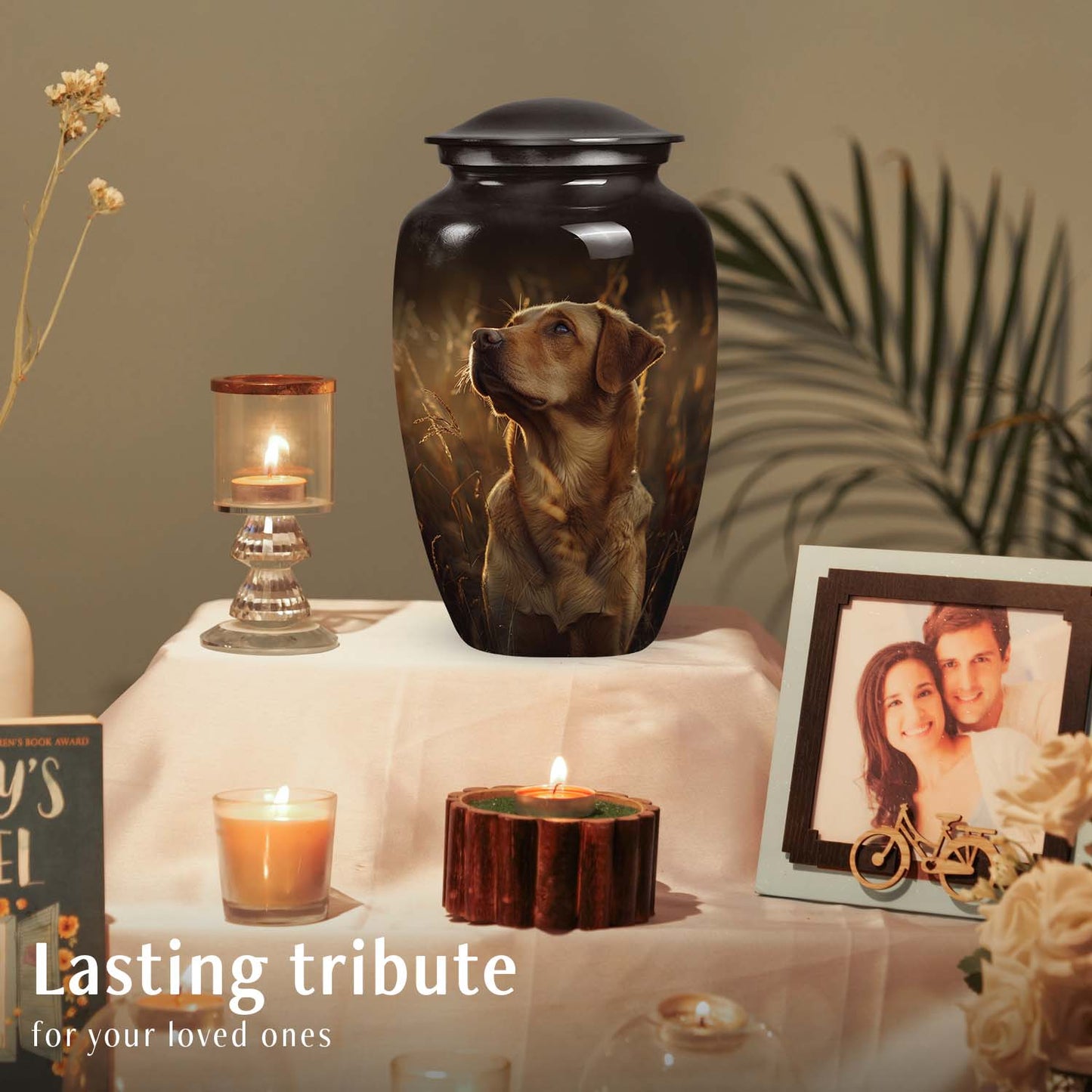 Personalized Dog Cremation Urn for Pet Ashes - Yatskia
