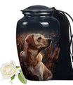 Golden Labrador Dog Pet Cremation Urn For Ashes - Pet Ashes Keepsake