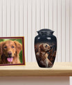 Golden Labrador Dog Pet Cremation Urn For Ashes - Pet Ashes Keepsake