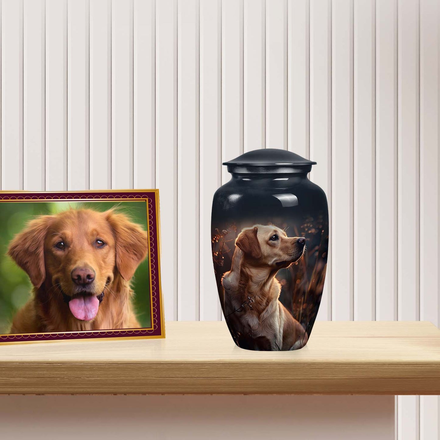 Personalized Dog Cremation Urn for Pet Ashes - Yatskia
