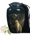 Golden Retriever Dog Pet Cremation Urn - Personalised Pet Urn