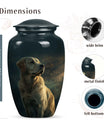 Golden Retriever Dog Pet Cremation Urn - Personalised Pet Urn