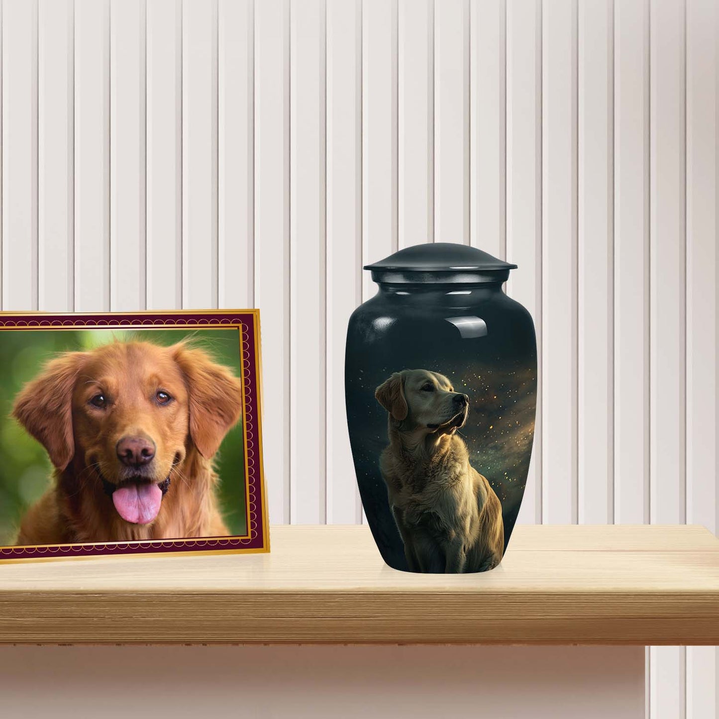 Personalized Dog Cremation Urn for Pet Ashes - Yatskia