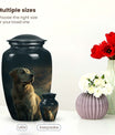 Golden Retriever Dog Pet Cremation Urn - Personalised Pet Urn