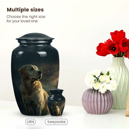 Personalized Dog Cremation Urn for Pet Ashes - Yatskia