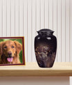 Labrador Dog Pet Cremation Urn - Yellow Labrador Cremation Urn for Ashes
