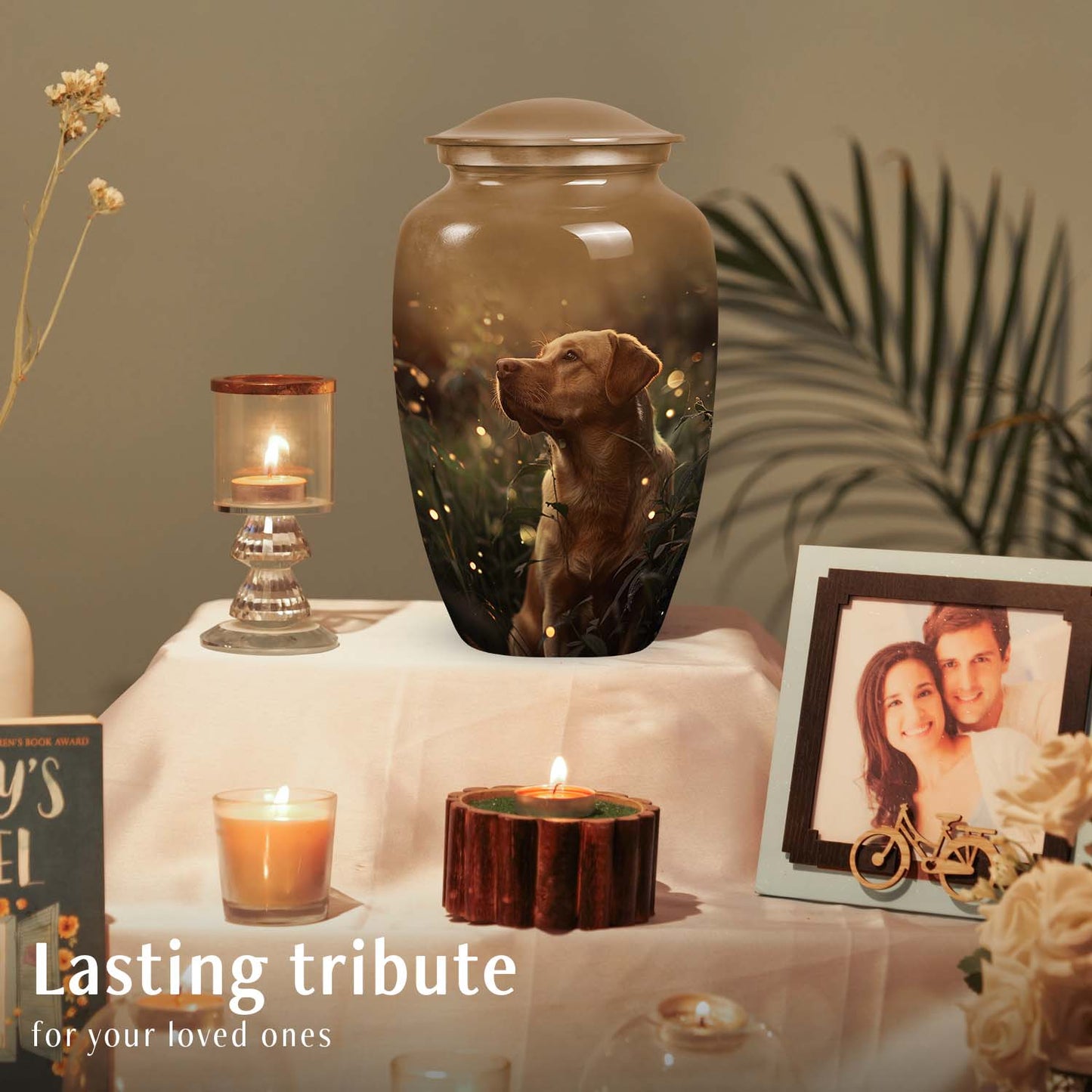 Personalized Dog Cremation Urn for Pet Ashes - Yatskia