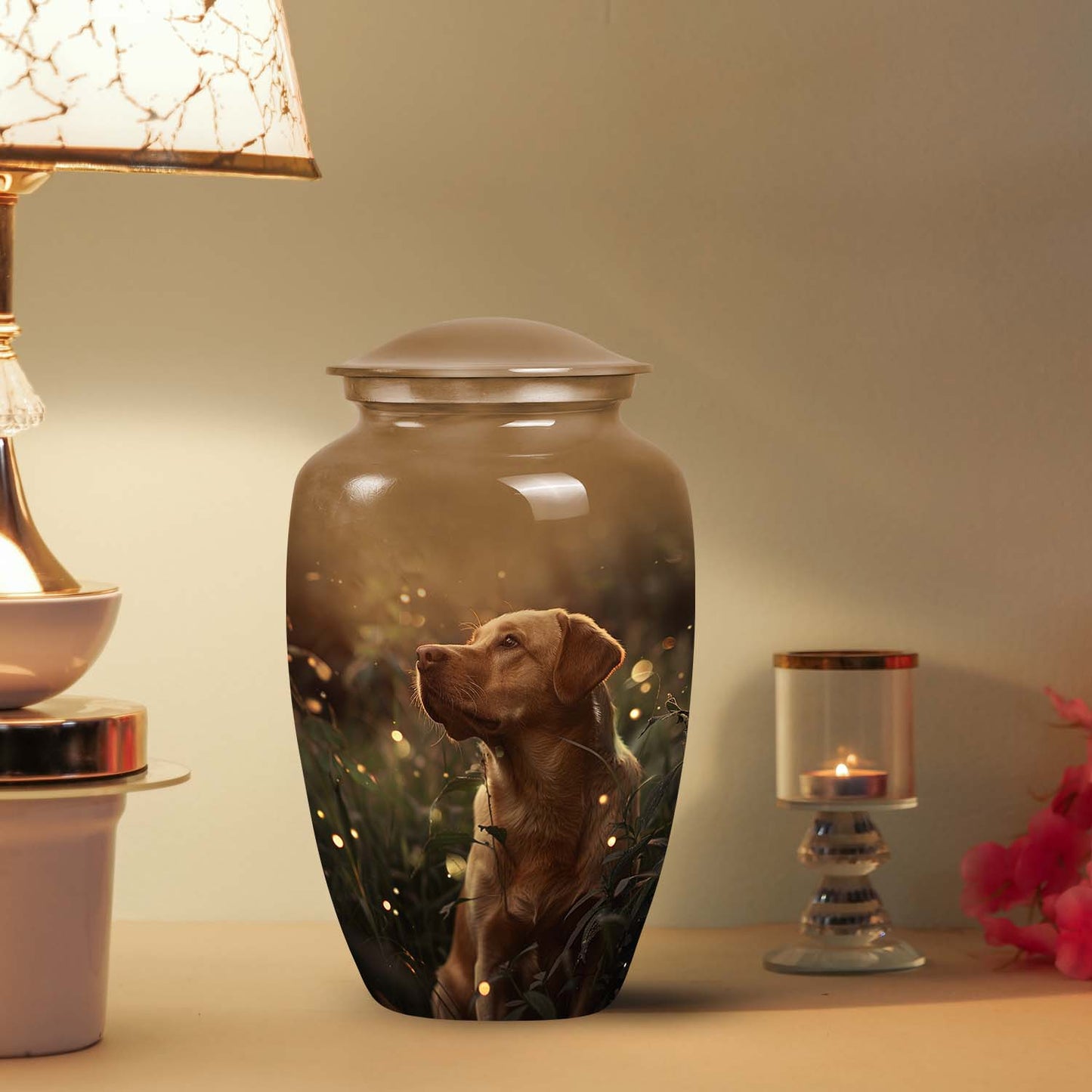 Personalized Dog Cremation Urn for Pet Ashes - Yatskia
