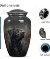 Black Labrador Dog Pet Cremation Urn For Ashes - Custom Pet Urn