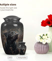 Black Labrador Dog Pet Cremation Urn For Ashes - Custom Pet Urn