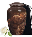 Golden Labrador Dog Pet Cremation Urn - Pet Memorial Urns