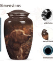 Golden Labrador Dog Pet Cremation Urn - Pet Memorial Urns