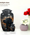 Black Labrador Dog Pet Cremation Urn For Remains - Pet Urns for Ashes