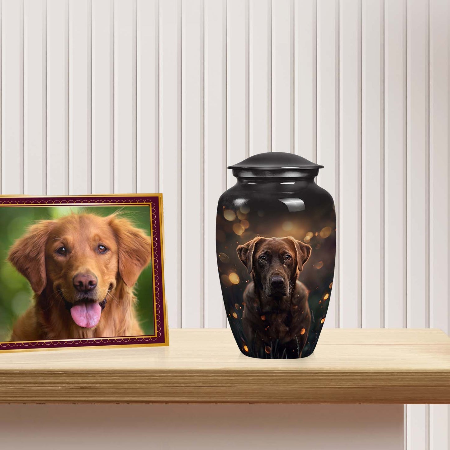 Personalized Dog Cremation Urn for Pet Ashes - Yatskia
