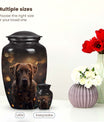 Chocolate Labrador Dog Pet Cremation Urn For Ashes - Custom Pet Urn