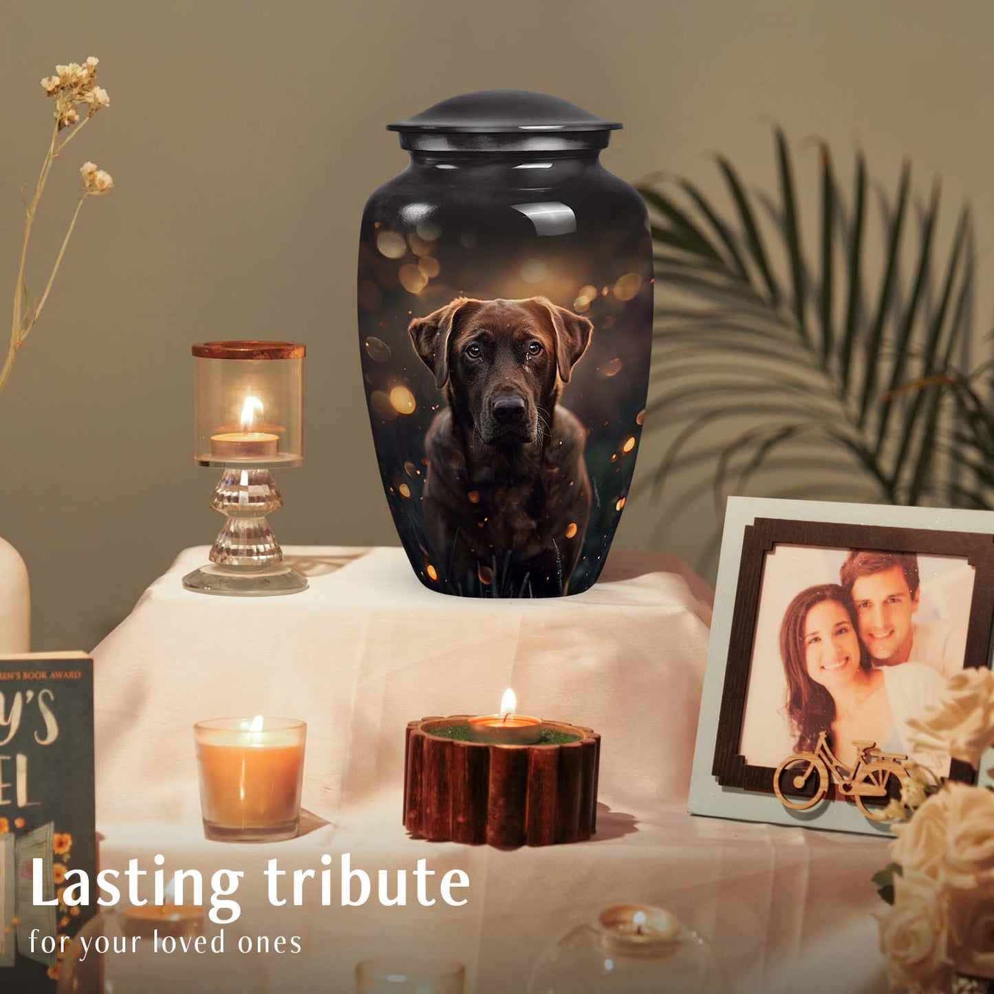 Personalized Dog Cremation Urn for Pet Ashes - Yatskia