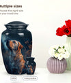 Golden Labrador Dog Pet Cremation Keepsake Urn - Custom Pet Urn