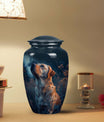 Golden Labrador Dog Pet Cremation Keepsake Urn - Custom Pet Urn