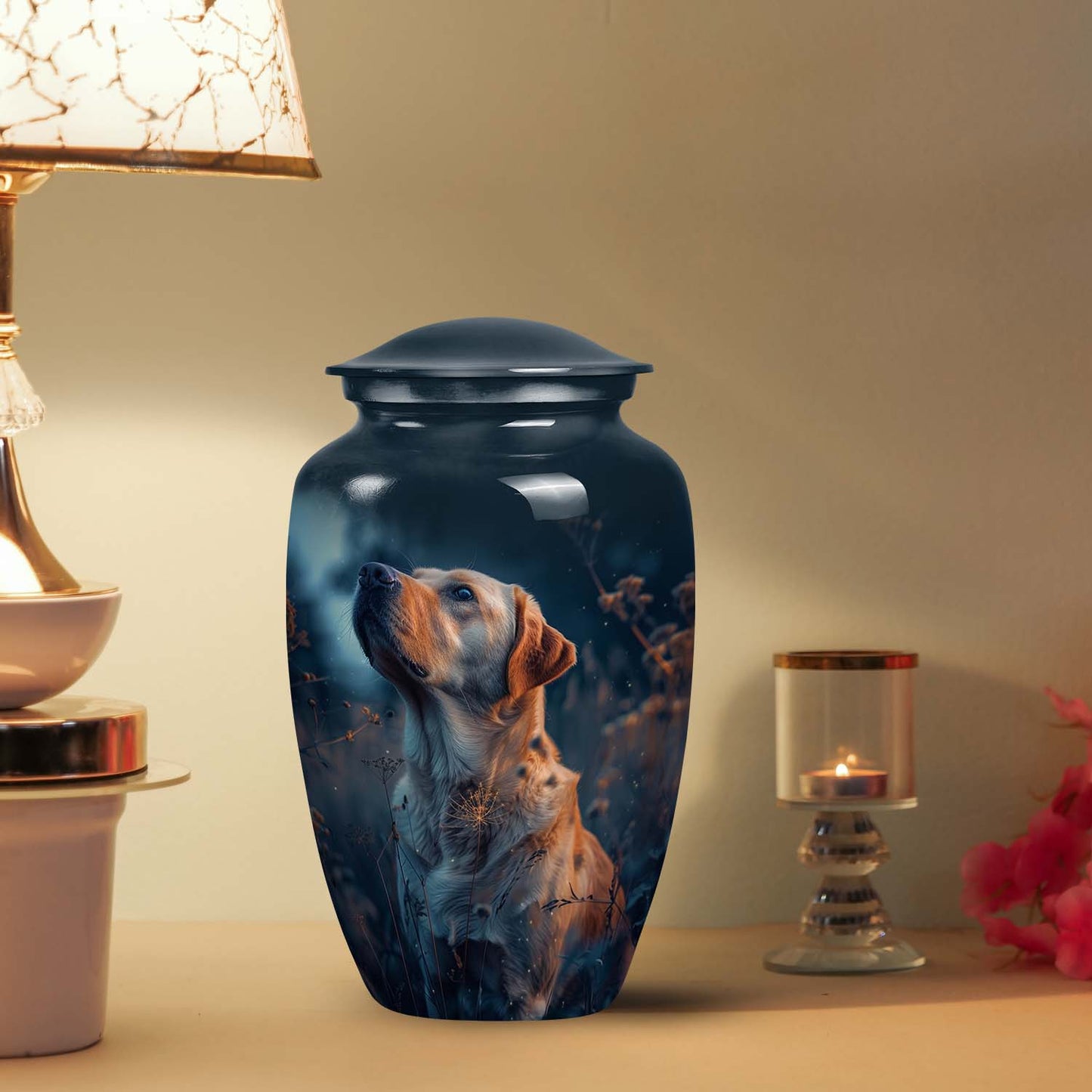 Personalized Dog Cremation Urn for Pet Ashes - Yatskia