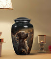 Golden Labrador Dog Pet Cremation Urn - Handcrafted Morning Light Memorial