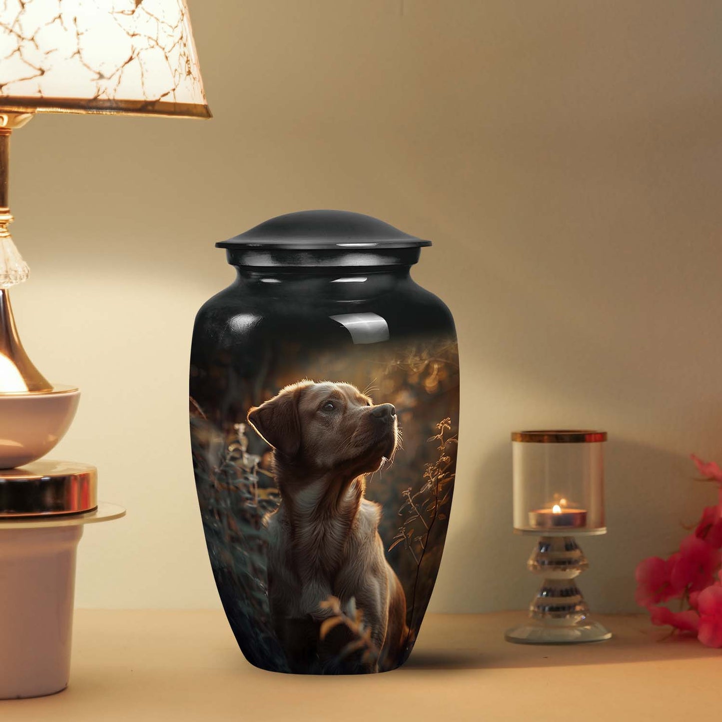 Personalized Dog Cremation Urn for Pet Ashes - Yatskia
