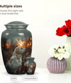 White Labrador Dog Pet Cremation Urn For Ashes - Pet Memorial Urns