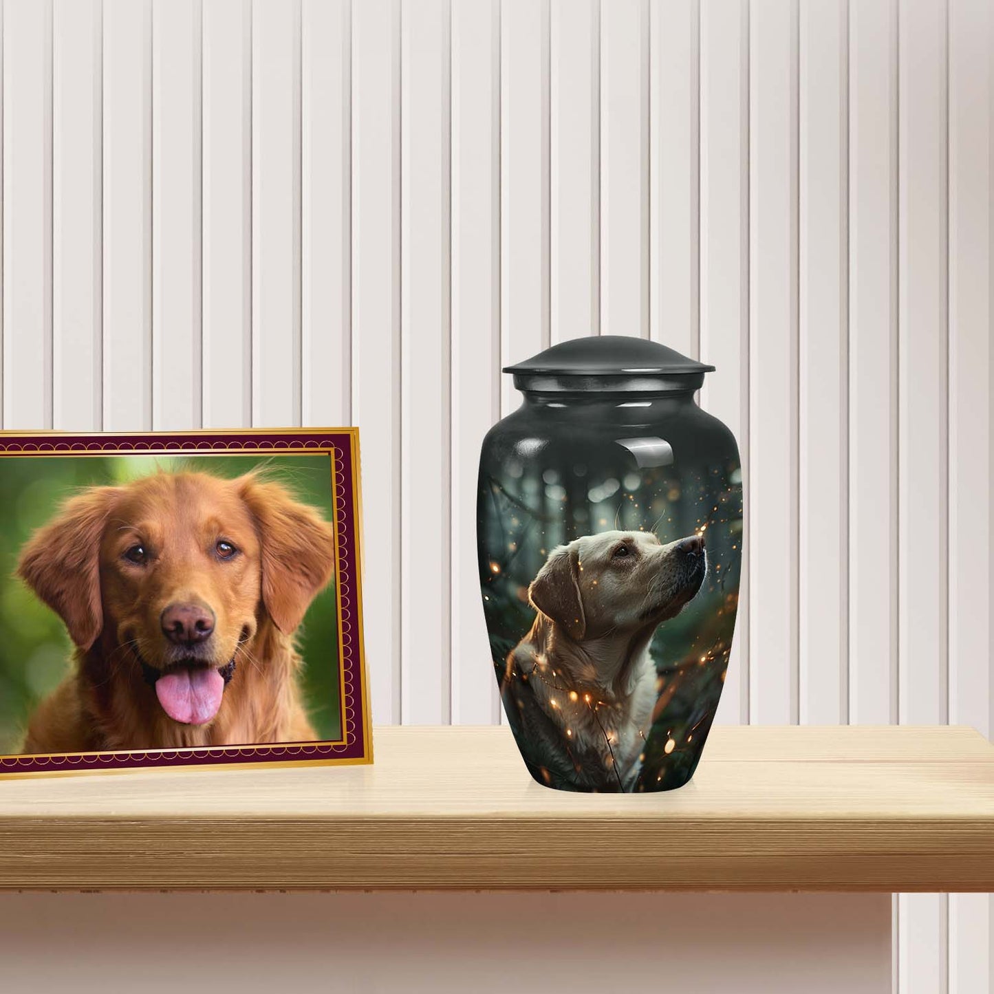 Personalized Dog Cremation Urn for Pet Ashes - Yatskia