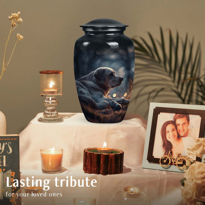 Personalized Dog Memorial Urn for Pet Ashes - Yatskia