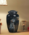 White Labrador Dog Pet Cremation Large Urn - Pet Urns for Ashes