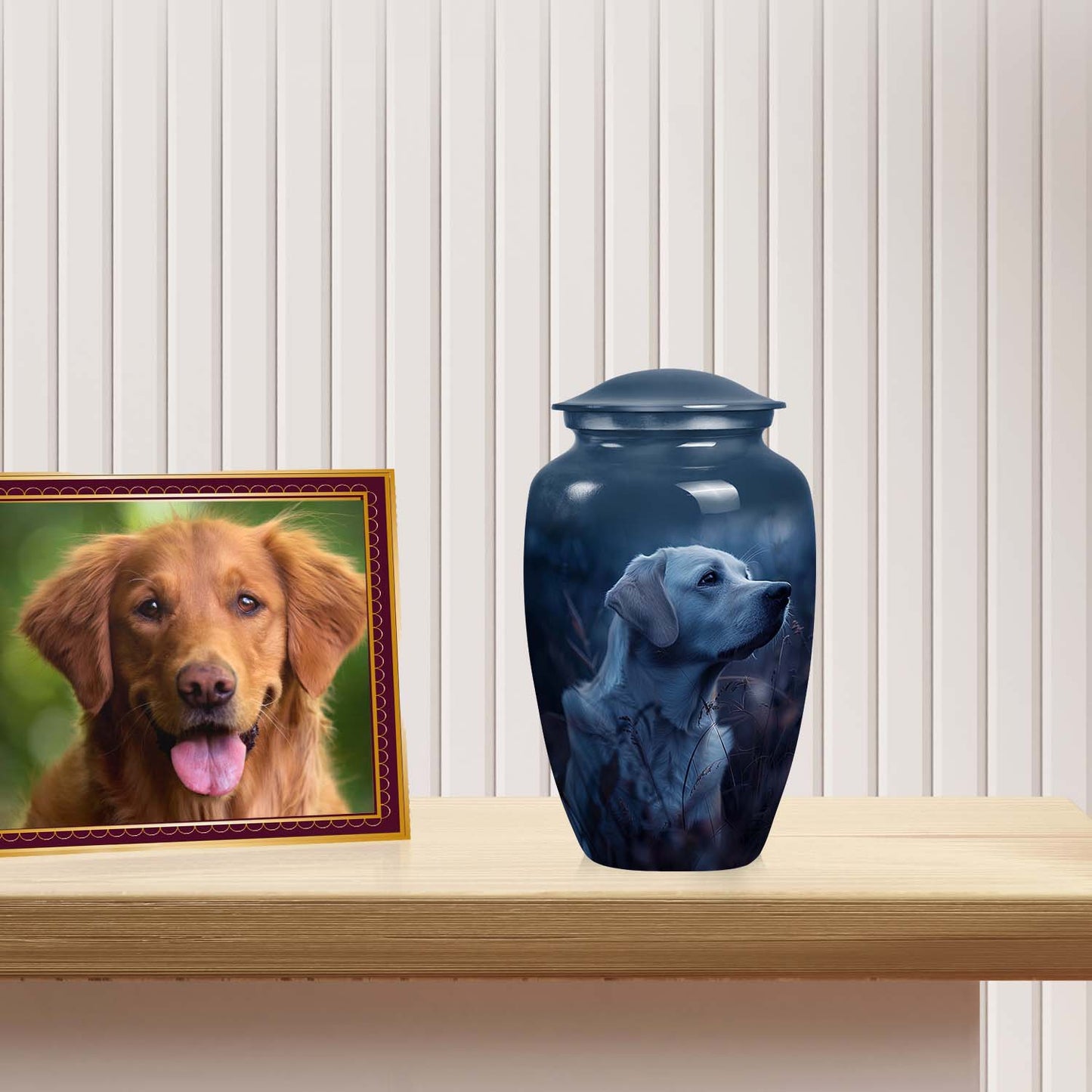 Personalized Dog Cremation Urn for Pet Ashes - Yatskia