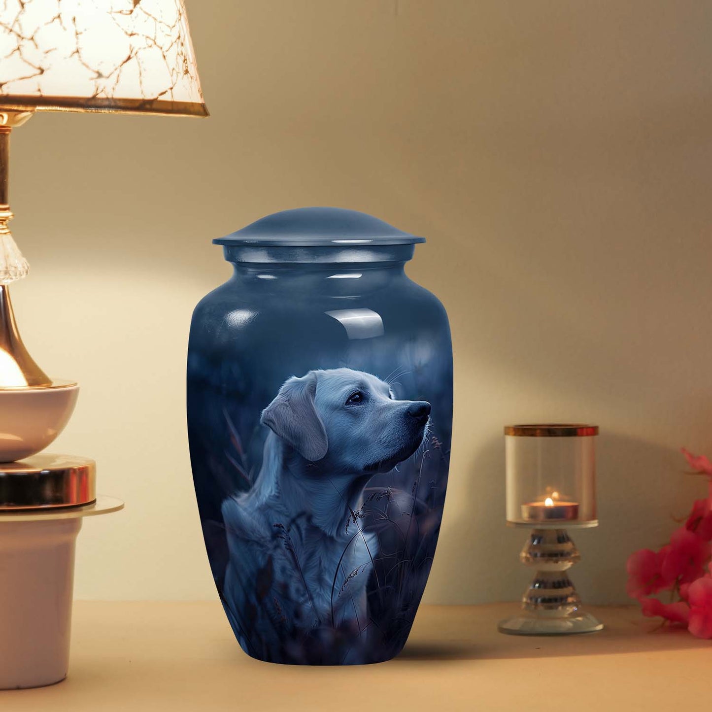 Personalized Dog Cremation Urn for Pet Ashes - Yatskia