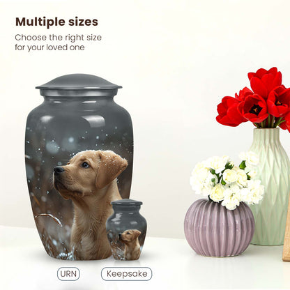 Personalized Dog Memorial Urn for Pet Ashes - Yatskia