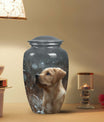 Golden Labrador Pet Dog Memorial Urn For Ashes - Large Dog Urn