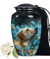Golden Labrador Dog Pet Cremation Urn - Pet Urns for Large Dogs