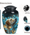Golden Labrador Dog Pet Cremation Urn - Pet Urns for Large Dogs