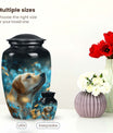 Golden Labrador Dog Pet Cremation Urn - Pet Urns for Large Dogs