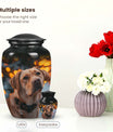 Golden Labrador Small Dog Pet Cremation Urn - Pet Memorial Urns