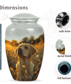 Golden Labrador Large Dog Pet Cremation Urn - Pet Memorial Urns