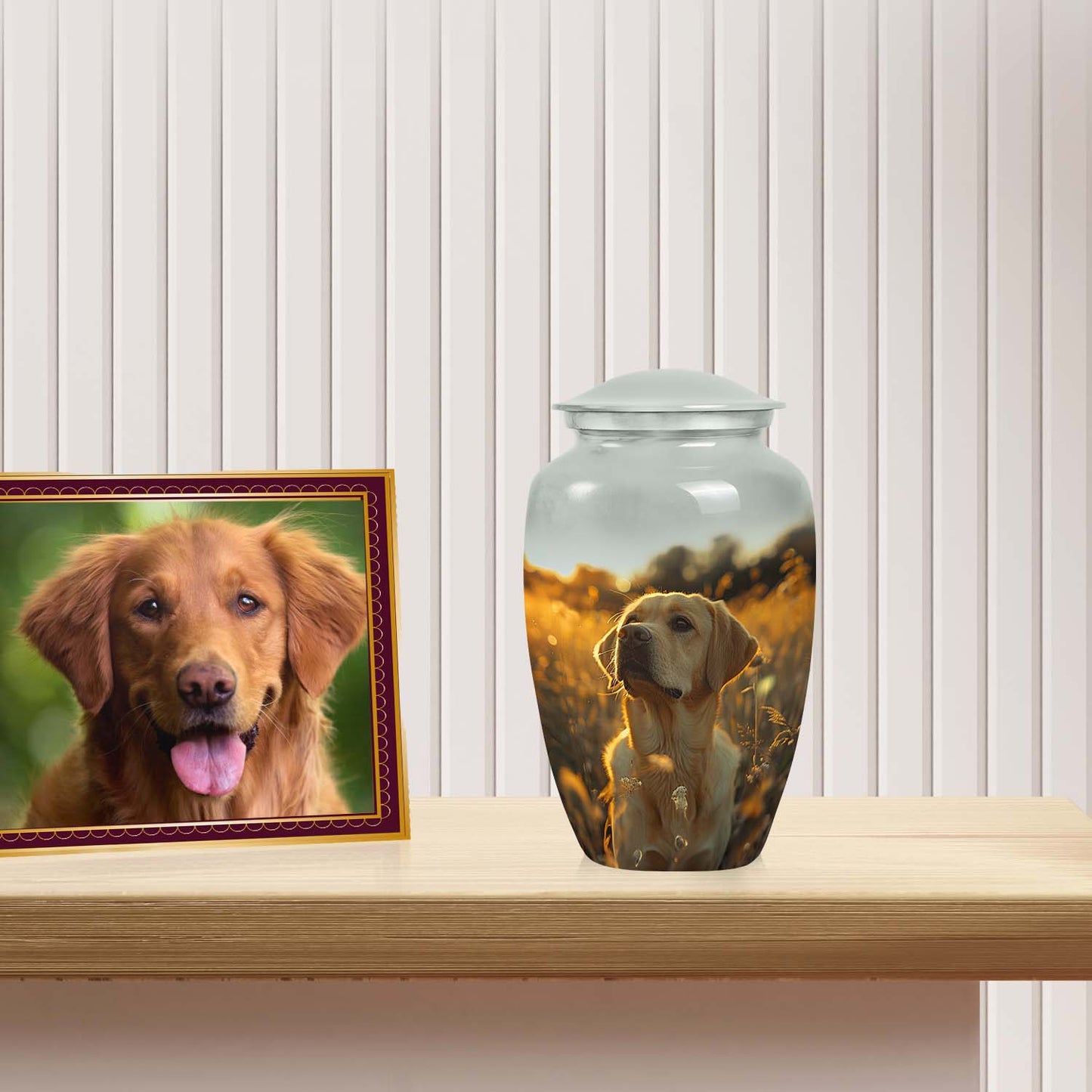 Personalized Dog Cremation Urn for Pet Ashes - Yatskia
