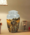 Golden Labrador Large Dog Pet Cremation Urn - Pet Memorial Urns
