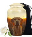 Golden Labrador Dog Pet Personalized Cremation Urn - Pet Memorial Urns