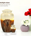 Golden Labrador Dog Pet Personalized Cremation Urn - Pet Memorial Urns