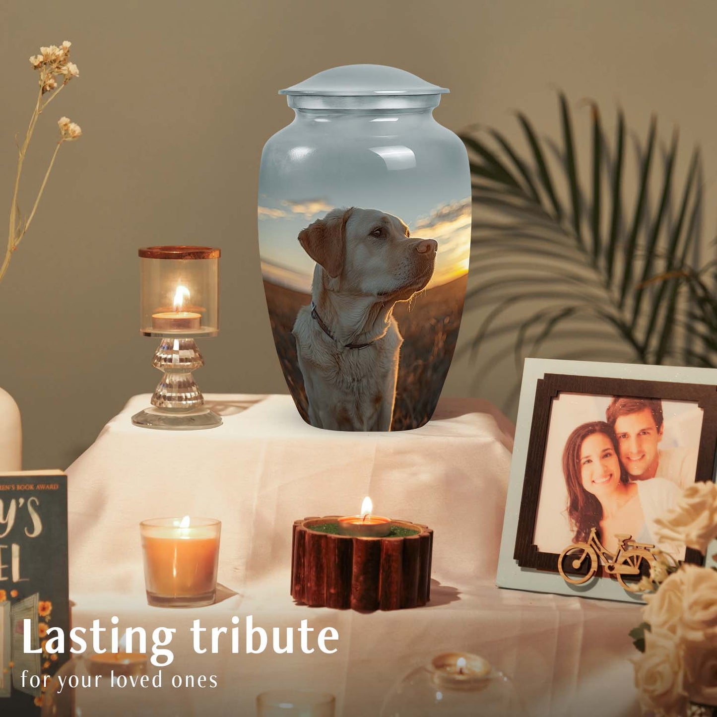 Personalized Dog Cremation Urn for Pet Ashes - Yatskia