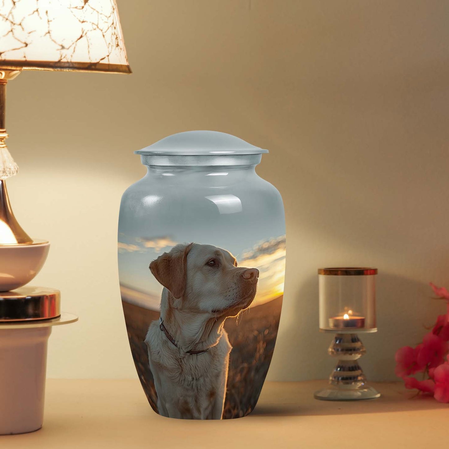Personalized Dog Cremation Urn for Pet Ashes - Yatskia