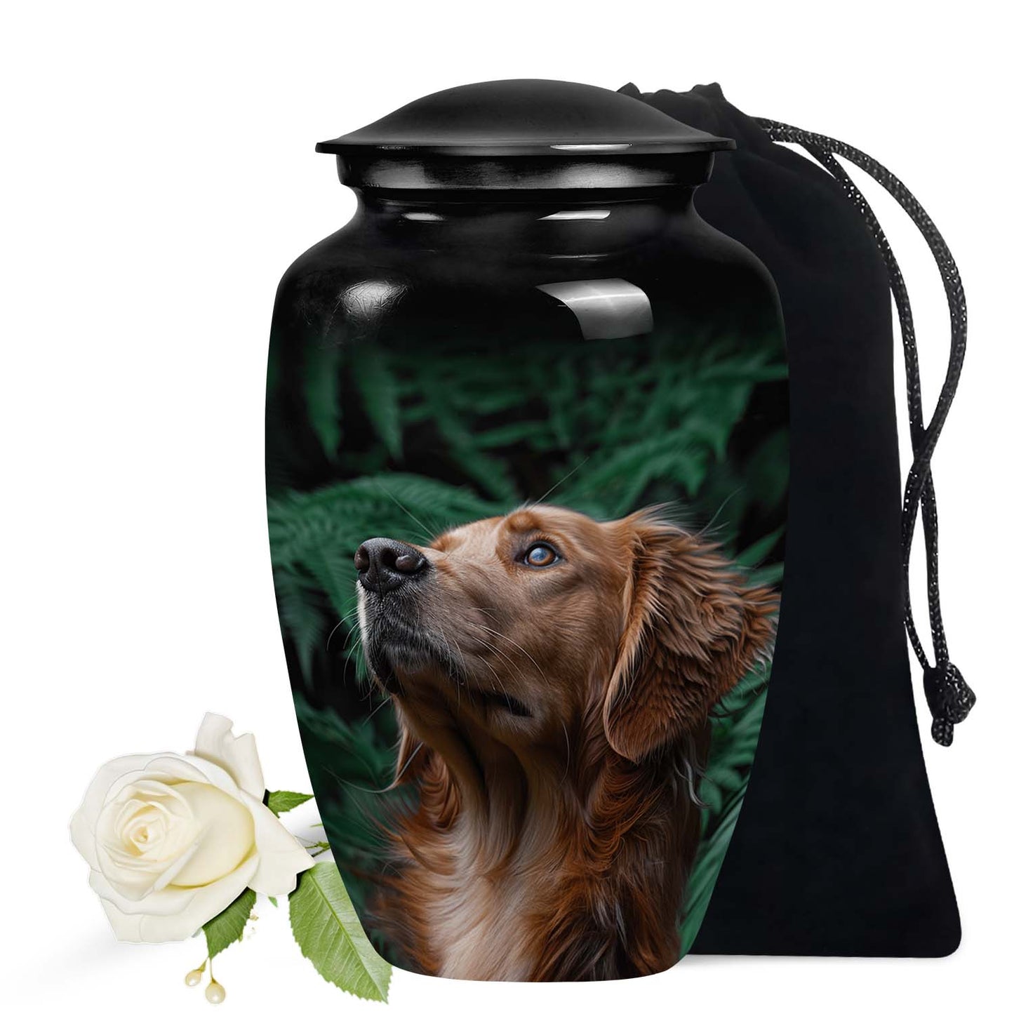 Personalized Dog Keepsake Urn for Pet Ashes - Yatskia