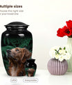 Golden Retriever Keepsake Dog Cremation Urn - Dog Memorial Urn