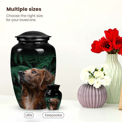 Personalized Dog Keepsake Urn for Pet Ashes - Yatskia