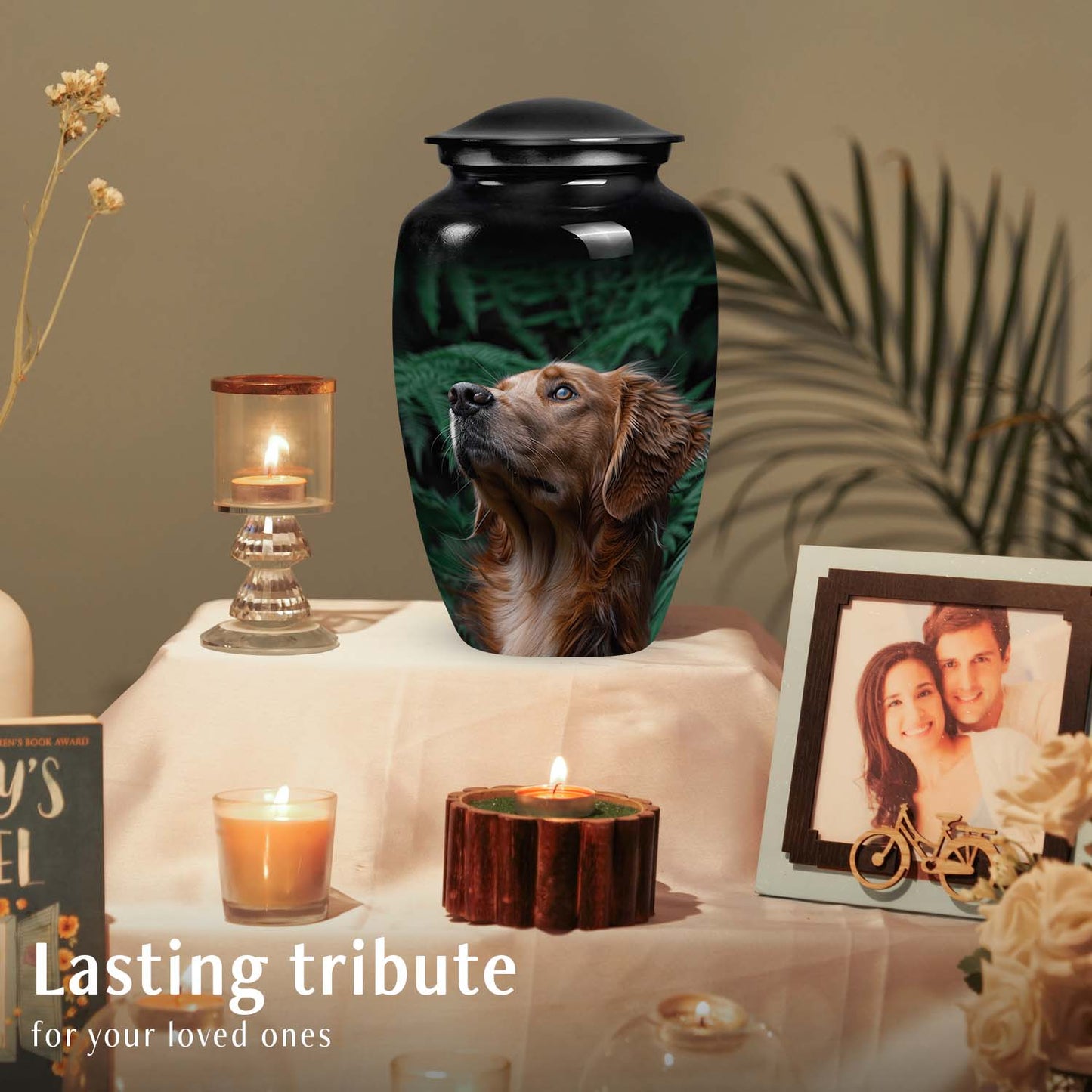 Personalized Dog Keepsake Urn for Pet Ashes - Yatskia